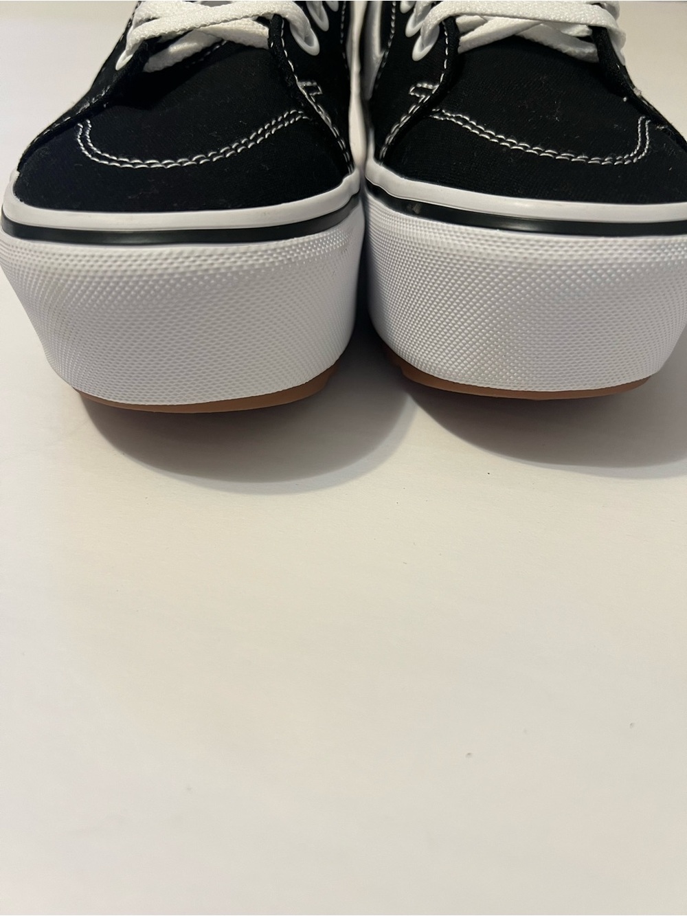 Vans Black and White High-Top Sneakers - Picture 5 of 10